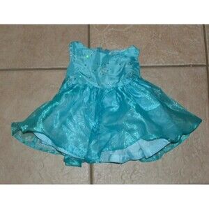 Bright Blue Sz Girls 3-6 Months Embellished Embroidered Church Dress BONA KIDS